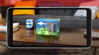 8Introducing ARCore
https://youtu.be/ttdPqly4OF8
 
