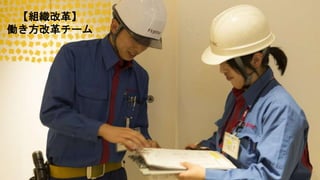【組織改革】
働き方改革チーム
 
