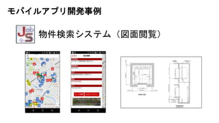 物件検索システム（図面閲覧）
モバイルアプリ開発事例
 
