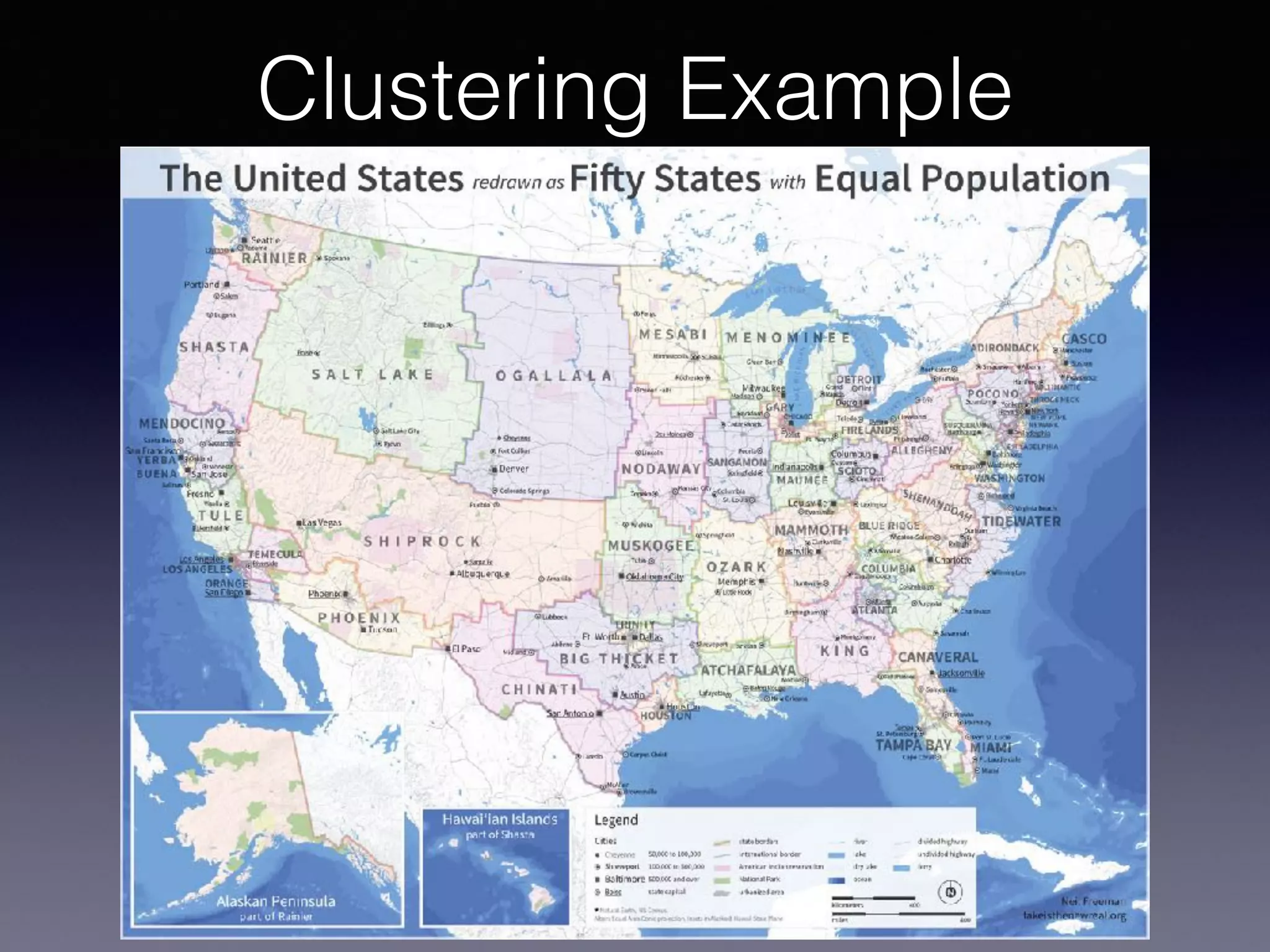 Clustering Example
 
