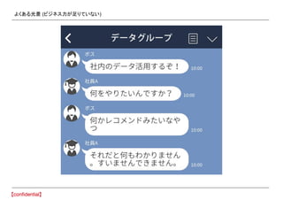 よくある光景 (ビジネス力が足りていない)
 