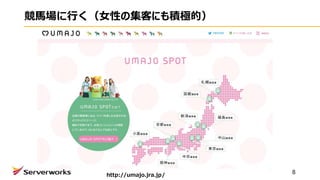 RФŮԤμͤˤeOģ
8http://umajo.jra.jp/
 