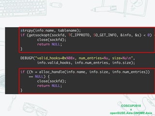 COSCUP2018
x
openSUSE.Asia GNOME.Asia
 