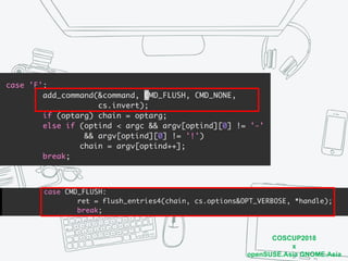 COSCUP2018
x
openSUSE.Asia GNOME.Asia
 
