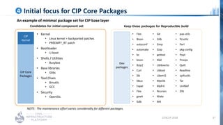 Cip Database Example Introduction to Civil Infrastructure Platform | PDF