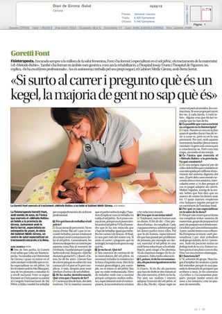 16/08/18Diari de Girona -Salut
Gerona
Prensa: Semanal (Jueves)
Tirada: 6.926 Ejemplares
Difusión: 5.040 Ejemplares
Página: 1
Sección: OTROS Valor: 1.553,00 € Área (cm2): 703,0 Ocupación: 82,4 % Documento: 1/1 Autor: ALBA JUANOLA GIRONA Núm. Lectores: 27000
Cód:119924301
10 / 30
 