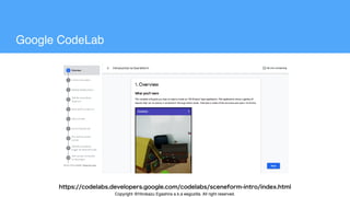 Google CodeLab
Copyright @Hirokazu Egashira a.k.a eegozilla. All right reserved.
 