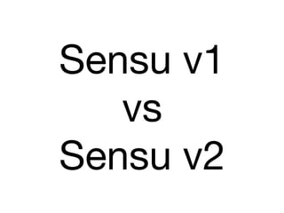 Sensu v1

vs

Sensu v2
 