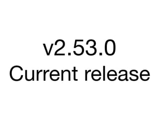 v2.53.0

Current release
 