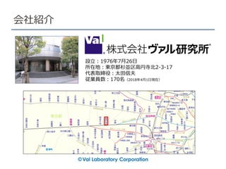 会社紹介
設立：1976年7月26日
所在地：東京都杉並区高円寺北2-3-17
代表取締役：太田信夫
従業員数：170名（2018年4月1日現在）
 