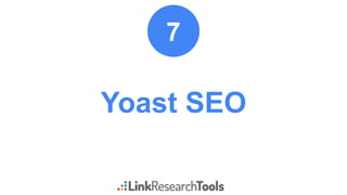Yoast SEO
7
 