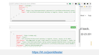 #brightonseo @cemperhttps://lrt.co/jsonldtester
 