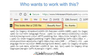 Who wants to work with this?
 