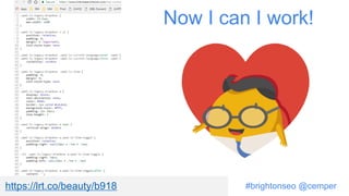 #brightonseo @cemper
Now I can I work!
https://lrt.co/beauty/b918
 