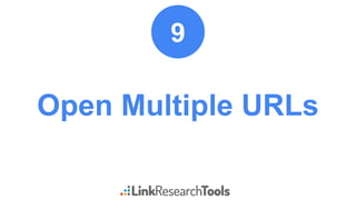 Open Multiple URLs
9
 