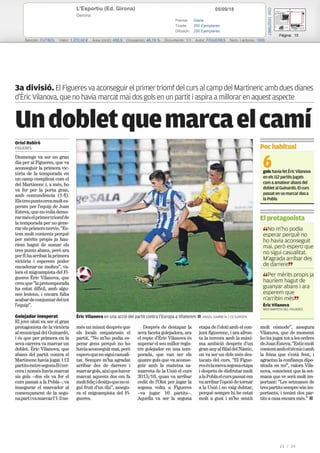 05/09/18L'Esportiu (Ed. Girona)
Gerona
Prensa: Diaria
Tirada: 250 Ejemplares
Difusión: 250 Ejemplares
Página: 15
Sección: FUTBOL Valor: 1.272,00 € Área (cm2): 458,9 Ocupación: 48,19 % Documento: 1/1 Autor: FIGUERES Núm. Lectores: 1000
Cód:120279867
23 / 25
 