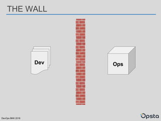 DevOps BKK 2018
THE WALL
Dev Ops
 