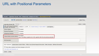 URL with Positional Parameters
 