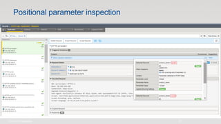 Positional parameter inspection
 