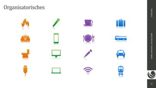 14
Steﬀen	Hankiewicz,	intranda	GmbH19.09.2018
Organisatorisches
 