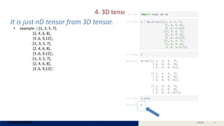 Tensor Explained | PPTX | 3-D Graphics | Computer Software and Applications
