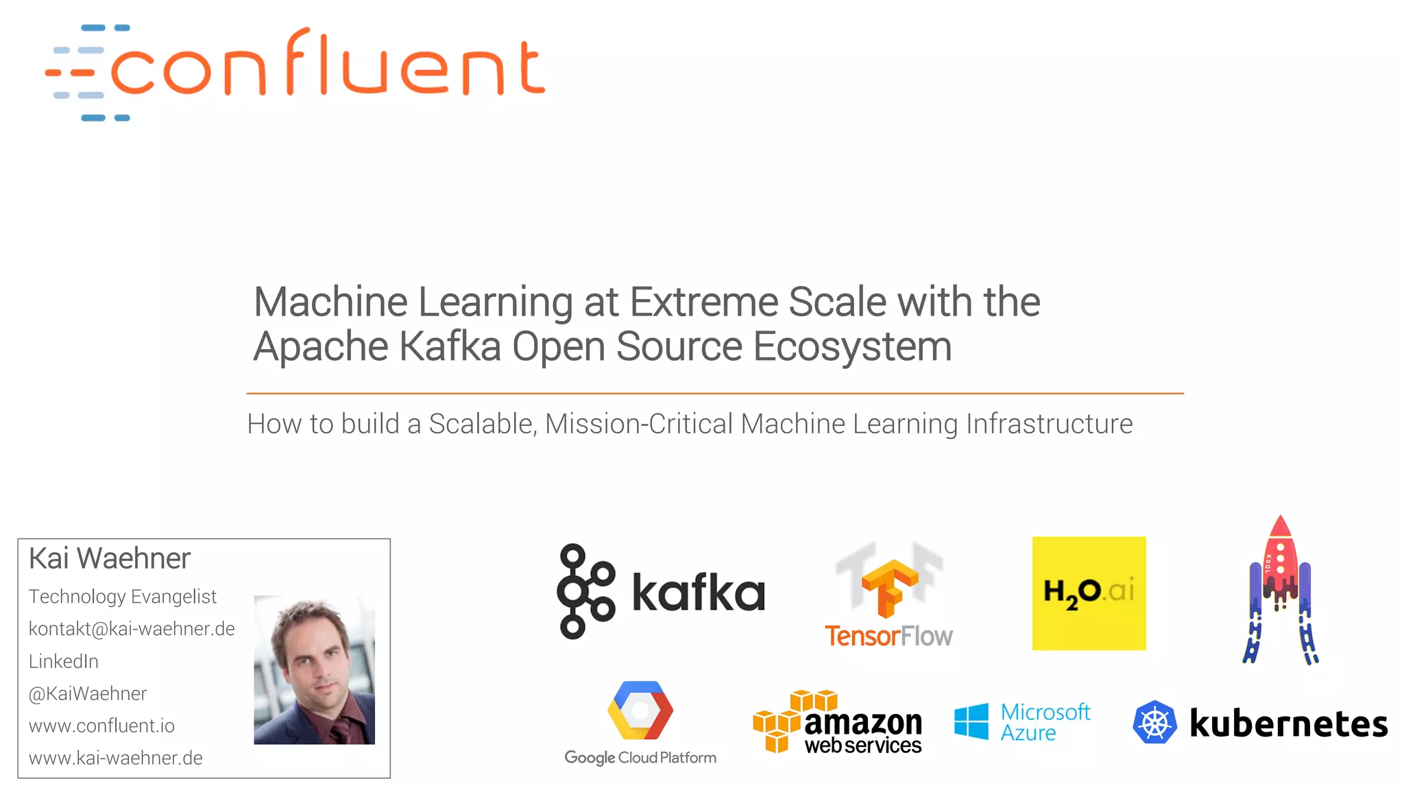 Apache kafka open source ecosystem for machine learning at extreme