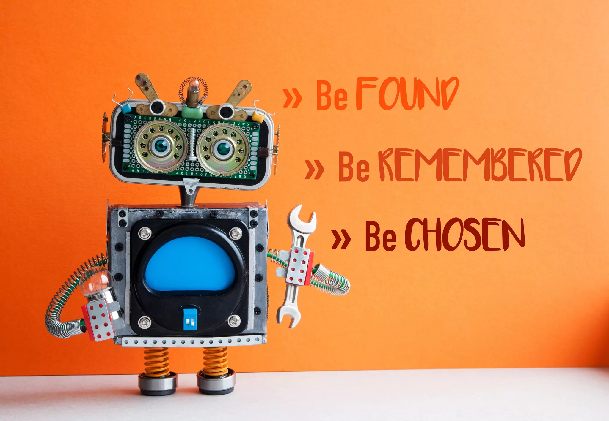 » Be FOUND
» Be REMEMBERED
» Be CHOSEN
 