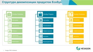 EcoSys Enterprise Projects Performance