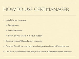 Automatically Renew Certificated In Your Kubernetes Cluster | PDF