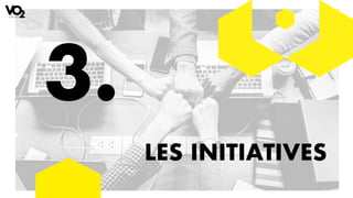 LES INITIATIVES
3.
 