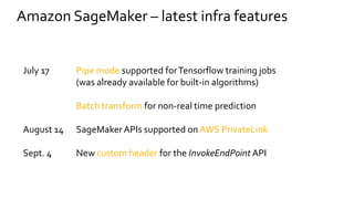 Advanced Machine Learning with Amazon SageMaker | PPT