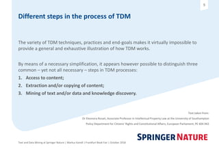 Text and Data Mining at Springer Nature | PDF