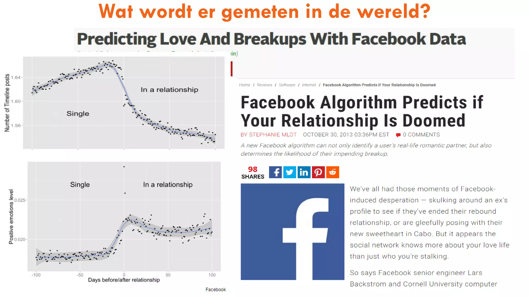 3
Wat wordt er gemeten in de wereld?
 