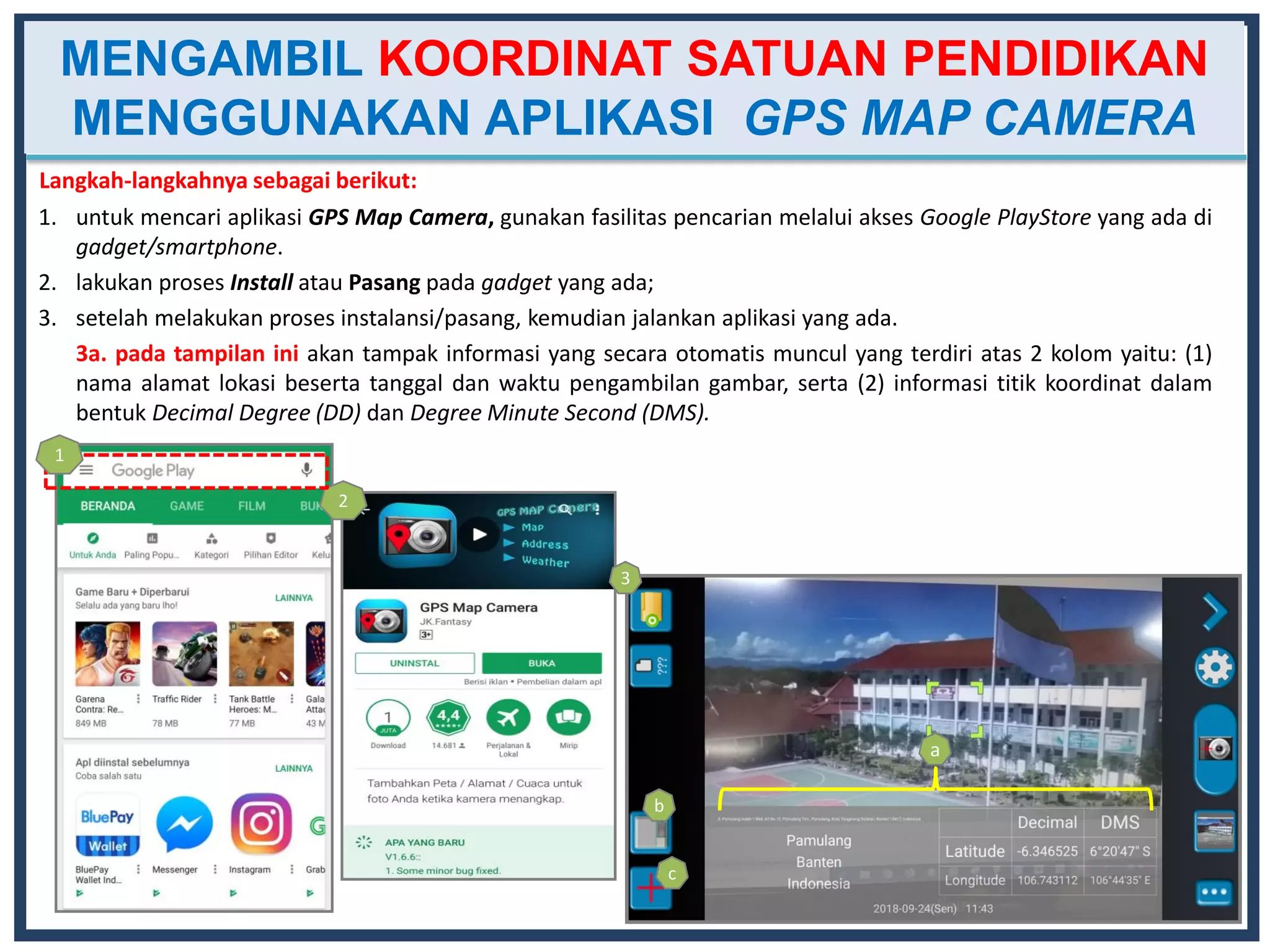 surat edaran tentang cara memperbaharui titik koordinat satuan ...