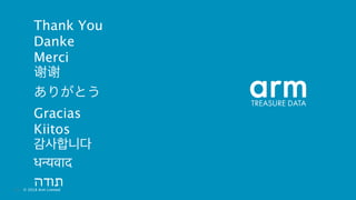 Thank You
Danke
Merci
谢谢
ありがとう
Gracias
Kiitos
감사합니다
धन्यवाद
‫תודה‬© 2018 Arm Limited23
 