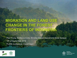 Paul Thung, Kartika Juniwaty, Bimbika Sijapati Basnett and Made Sanjaya
19th of September, 2018
FLARE Conference, Copenhag...