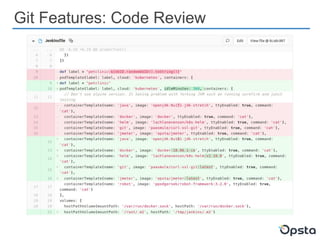 Git Features: Code Review
 