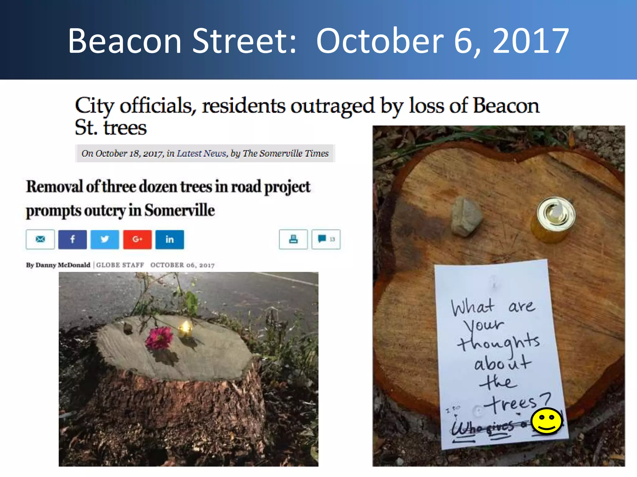 Beacon Street: October 6, 2017
 