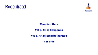 VR & AR in banking | PPTX