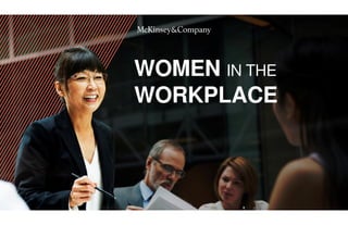 WOMEN IN THE
WORKPLACE
 