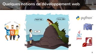 Quelques notions de développement web
8
 