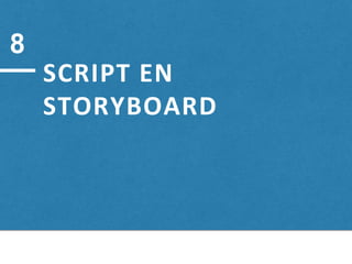 SCRIPT EN
STORYBOARD
8
 