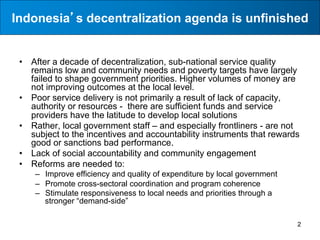 Accountability, Citizen Voice and Public Service Delivery | PDF
