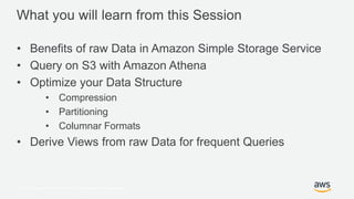 Analytics Web Day | Query your Data in S3 with SQL and optimize for Cost and Performance