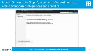 Custom Reports & Integrations with GraphQL | PPT