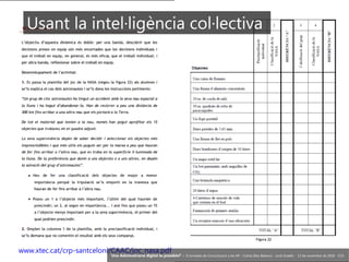 32 ‘Una Administració digital és possible?’ – II Jornades de Comunicació a les AP – Calvià (Illes Balears) - Jordi Graells - 13 de novembre de 2018 - CC0
Usant la intel·ligència col·lectiva
www.xtec.cat/crp-santceloni/CAAC/joc_nasa.pdf
‘Una Administració digital és possible?’ – II Jornades de Comunicació a les AP – Calvià (Illes Balears) - Jordi Graells - 13 de novembre de 2018 - CC0
 