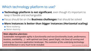 API first Design and Microservices | PDF