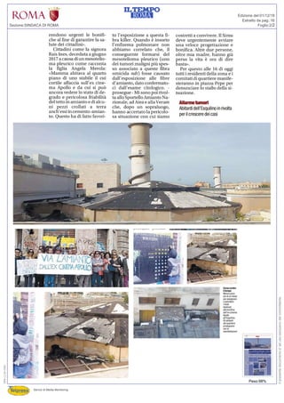 Servizi di Media Monitoring
Sezione:SINDACA DI ROMA Foglio:2/2
Estratto da pag.:16
Edizione del:01/12/18
Peso:98%
386-118-...