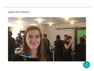 spelt microfoon
 