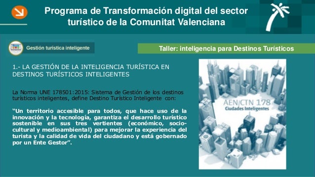 Taller Inteligencia Turistica Taller Inteligencia Turistica